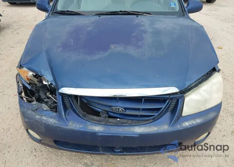 2005 Kia Spectra Lx/Ex from USA, damaged, VIN KNAFE121855184697